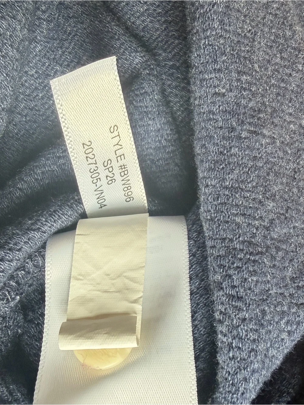 J. Crew Darkest Indigo Navy Textured camp-collar knit shirt size Medium